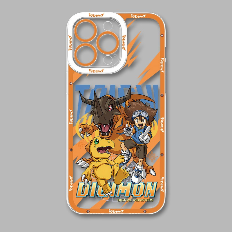 數碼寶貝天使眼透明防摔軟殼