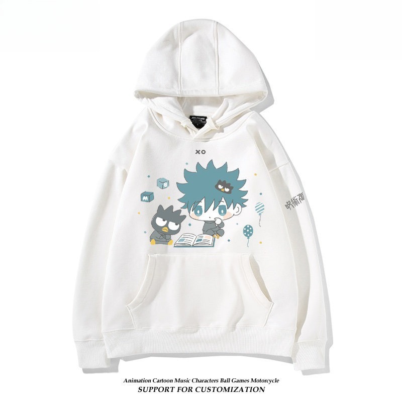 咒術迴戰 聯名衛衣2026秋冬新款親子情侶裝連帽衛衣