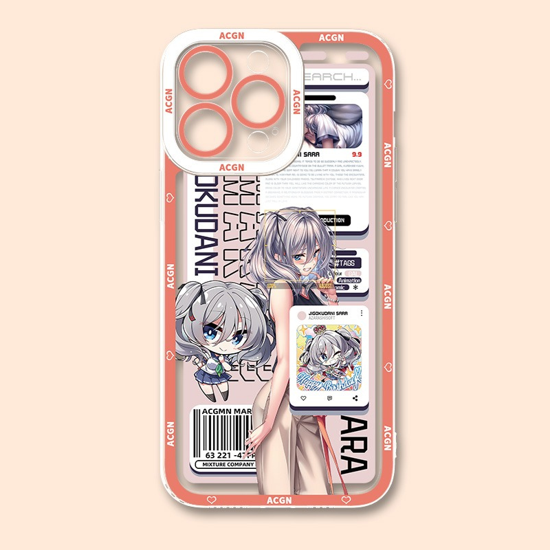 甜蜜女友天使眼透明防摔軟殼