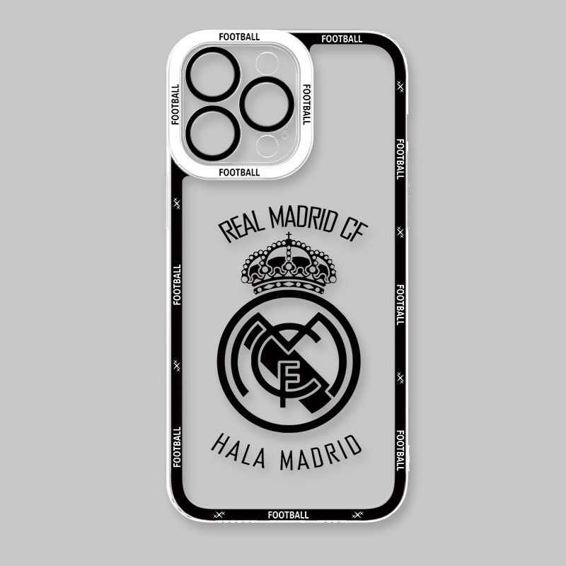 足球俱樂部天使眼透明防摔軟殼