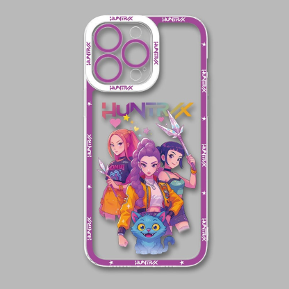 KPOP猎魔女团天使眼透明防摔軟殼