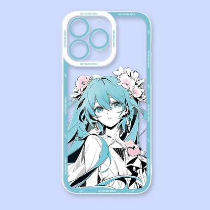 初音未來天使眼透明防摔軟殼