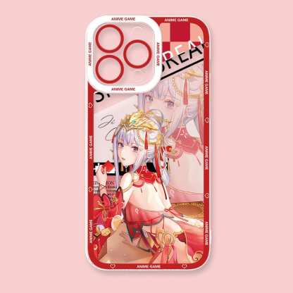 餚夜天光辰天使眼透明防摔軟殼