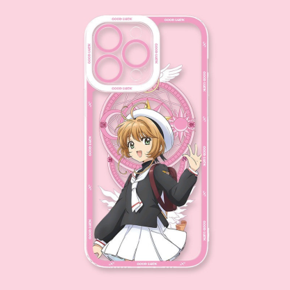 魔卡少女櫻天使眼透明防摔軟殼