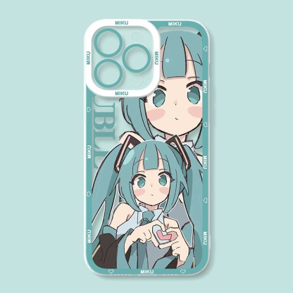 初音未來天使眼透明防摔軟殼