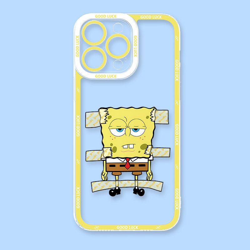 海綿寶寶天使眼透明防摔軟殼