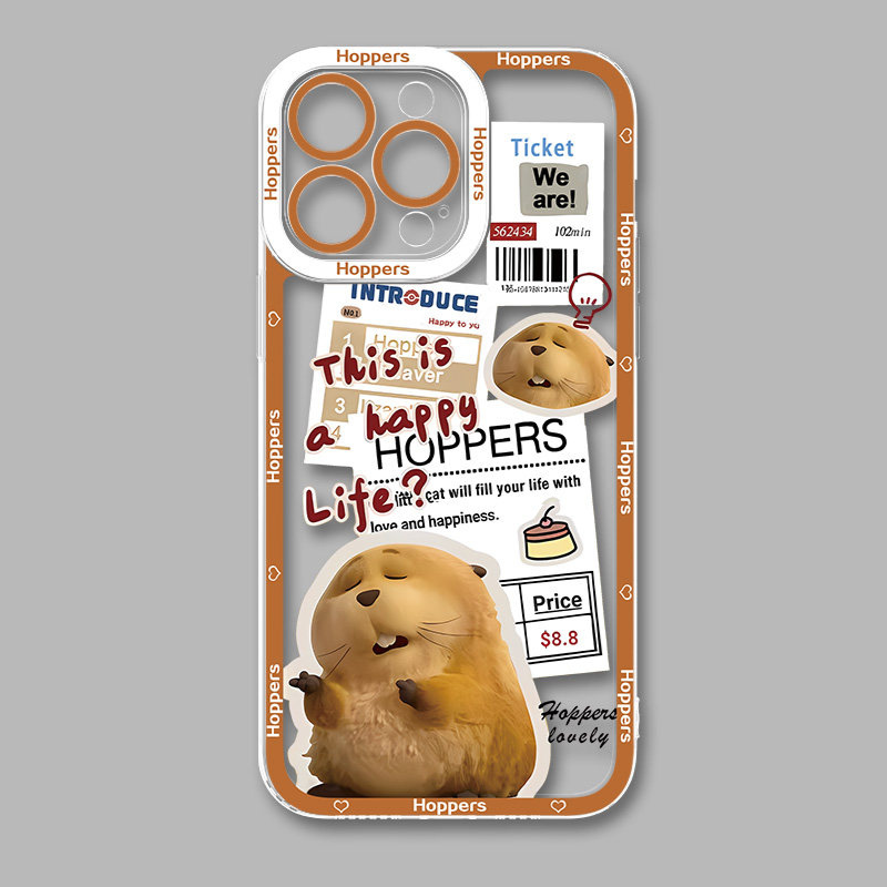 狸想世天使眼透明手機殼