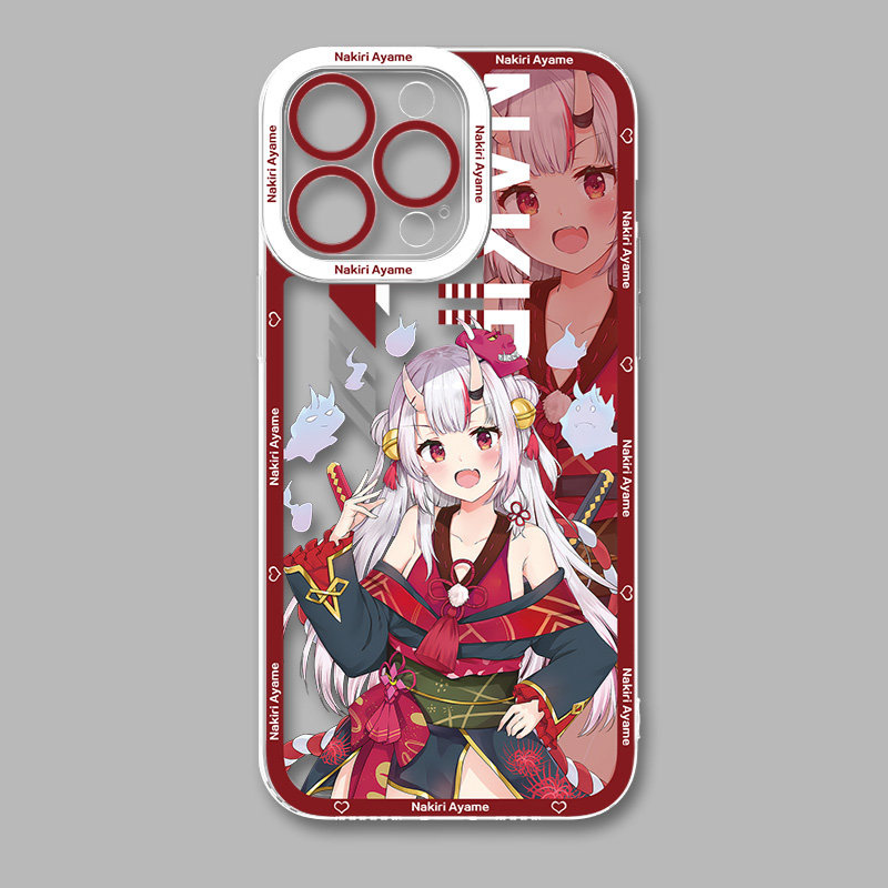 Nakiri Ayame 百鬼綾目天使眼透明手機殼