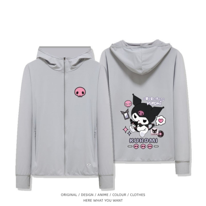酷洛米 Kuromi 夏季通勤冰絲速乾涼感防曬外套