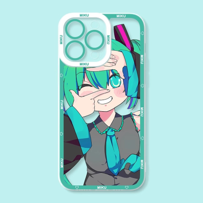 初音未來天使眼透明防摔軟殼