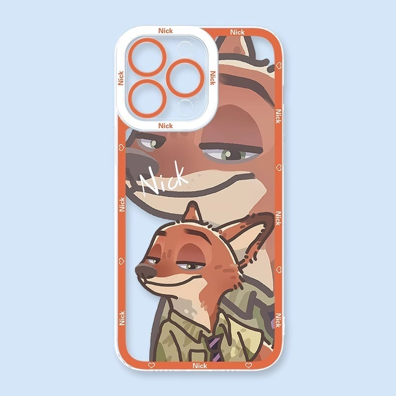 瘋狂動物城天使眼透明防摔軟殼-ZUIHANG SHOP