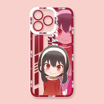 蘋果 系列間諜家家酒天使眼透明防摔軟殼