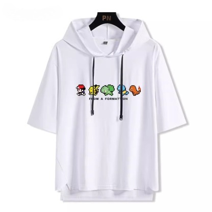 哭泣少女樂隊 連帽短袖T恤