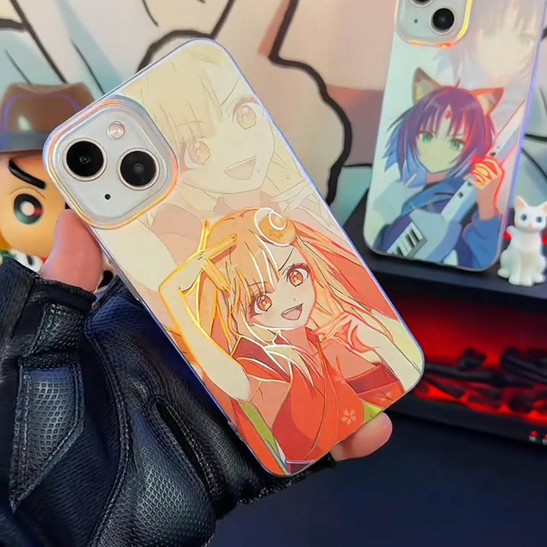 超時空輝耀姬！ 極光金漸變手機殼