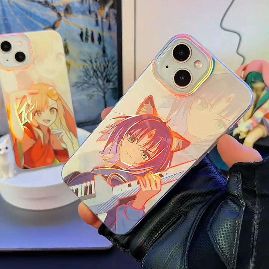 超時空輝耀姬！ 極光金漸變手機殼