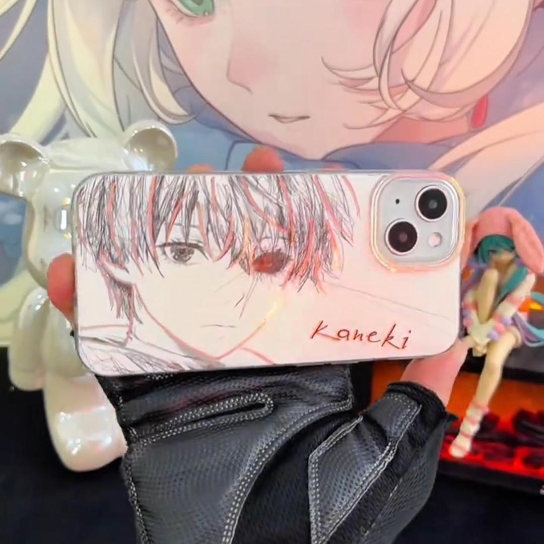 【大集合】動漫極光金漸變手機殼