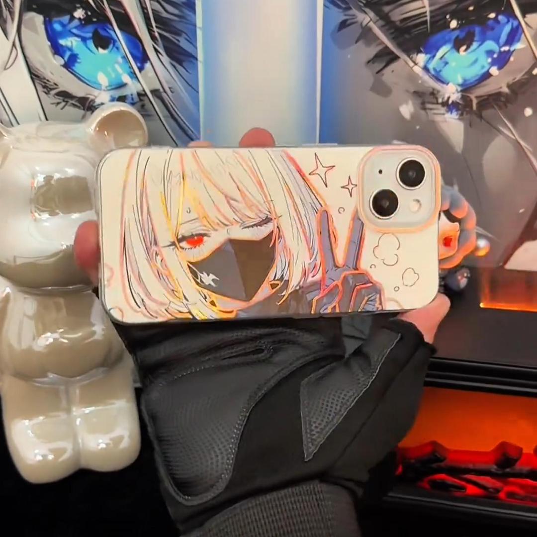 三角洲行動 極光金漸變手機殼