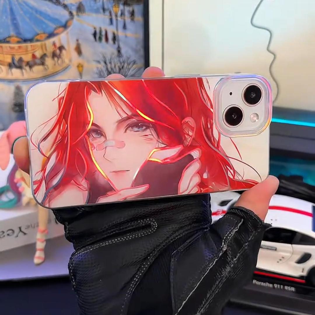 三角洲行動 極光金漸變手機殼