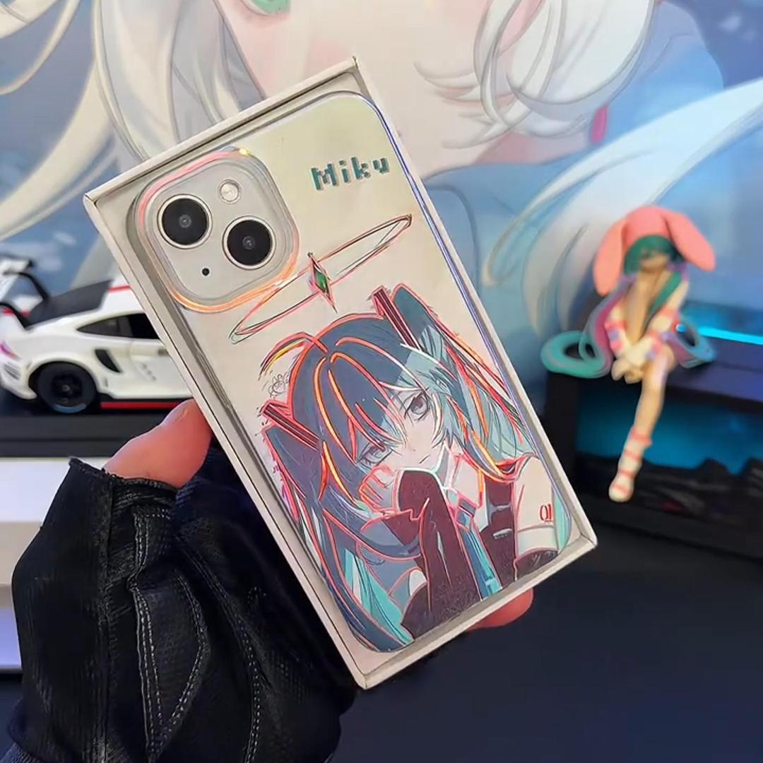 初音未來極光金防摔手機殼