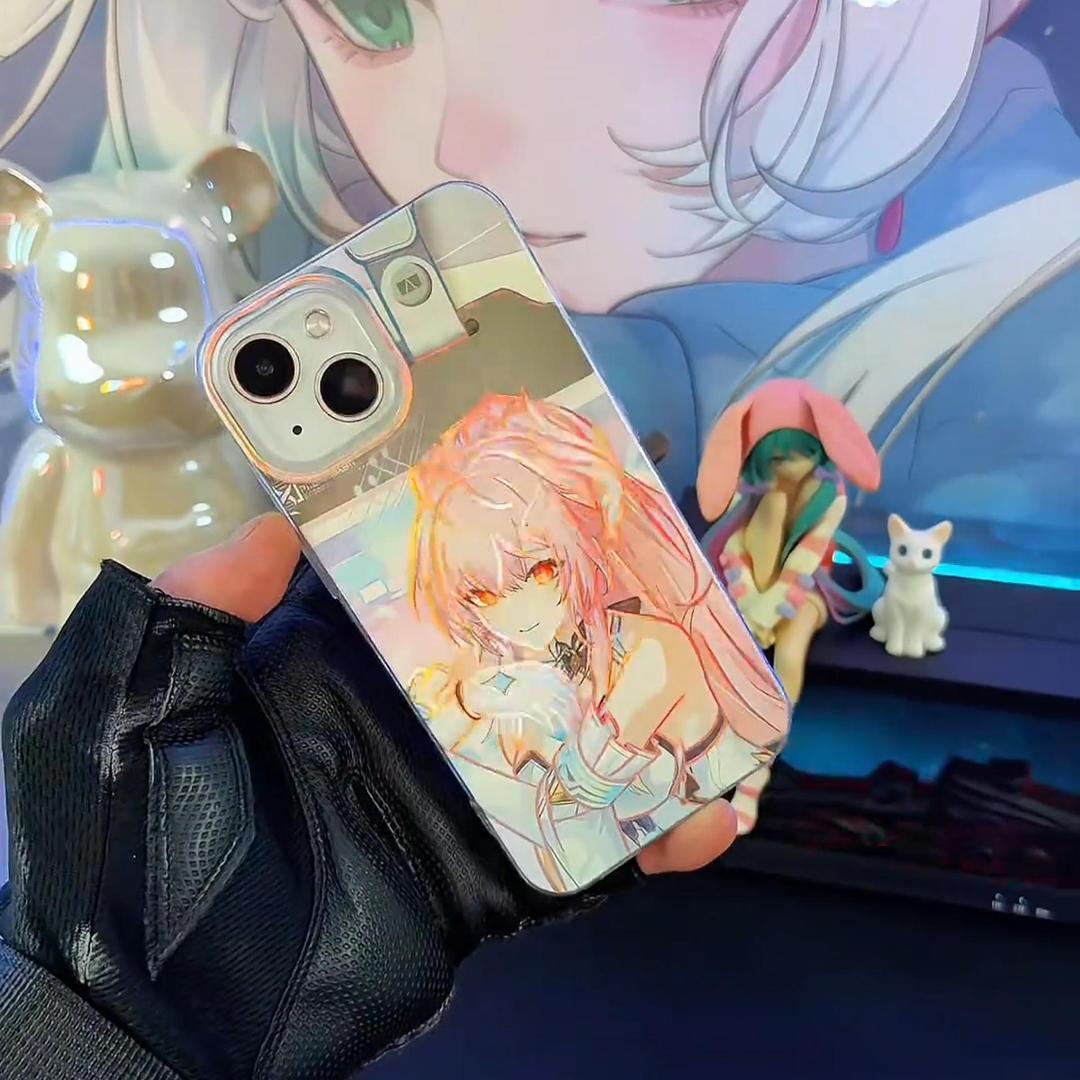 鳴潮極光金漸變手機殼