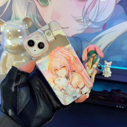 鳴潮極光金漸變手機殼