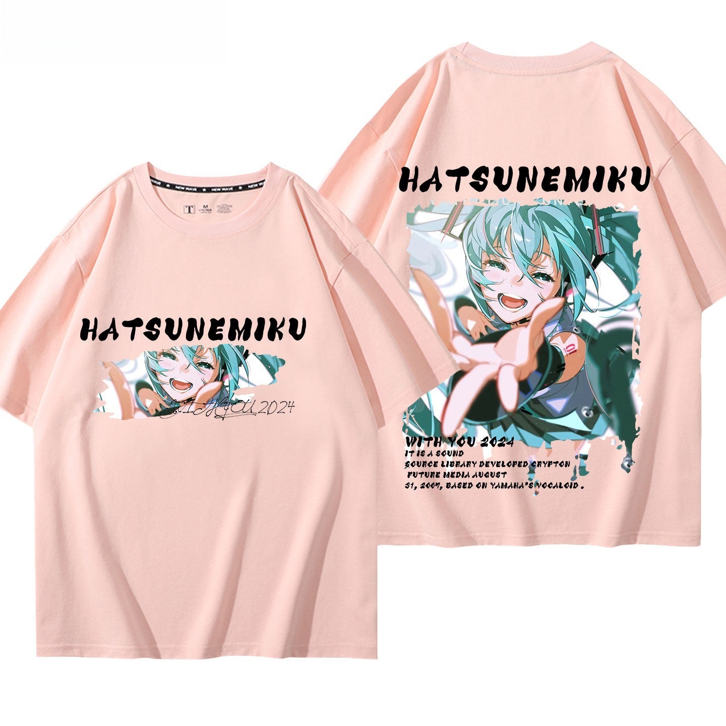 初音未來 印花短袖T恤