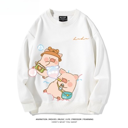 LuLu豬 聯名親子情侶裝 圓領長袖