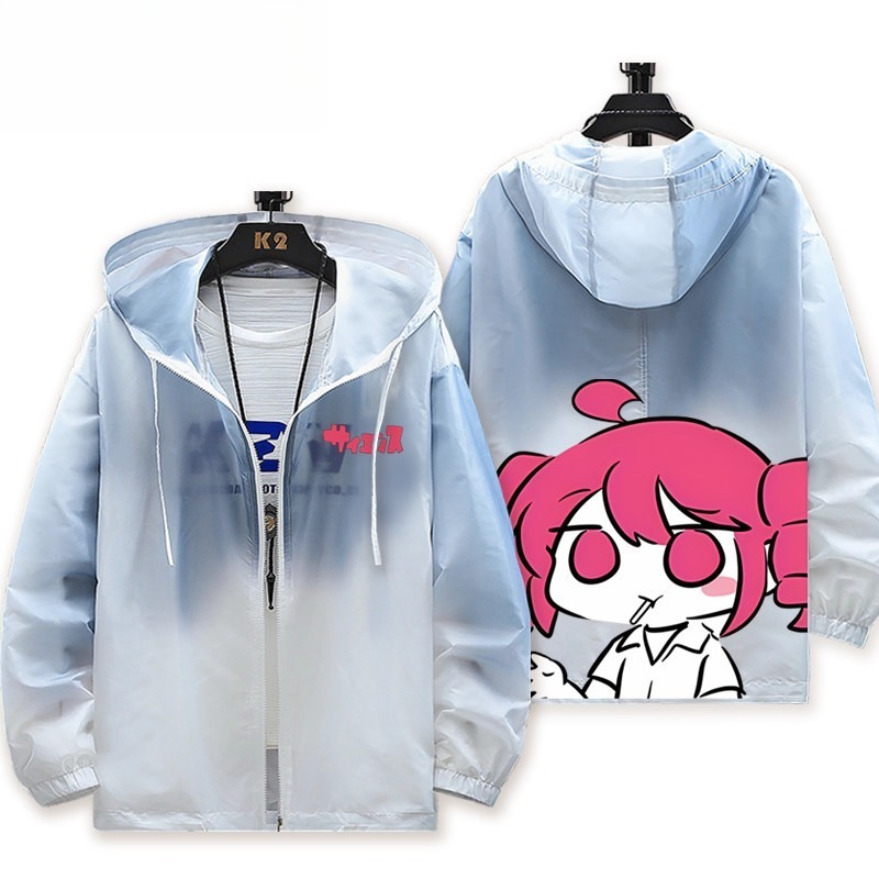 初音未來 輕薄透氣漸變防曬衣外套
