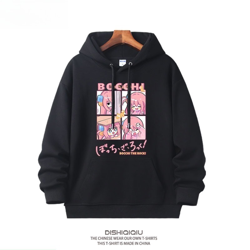 孤獨搖滾 聯名衛衣2025秋冬新款親子情侶裝連帽衛衣