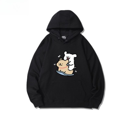 線條小狗 聯名衛衣2026秋冬新款親子情侶裝連帽衛衣