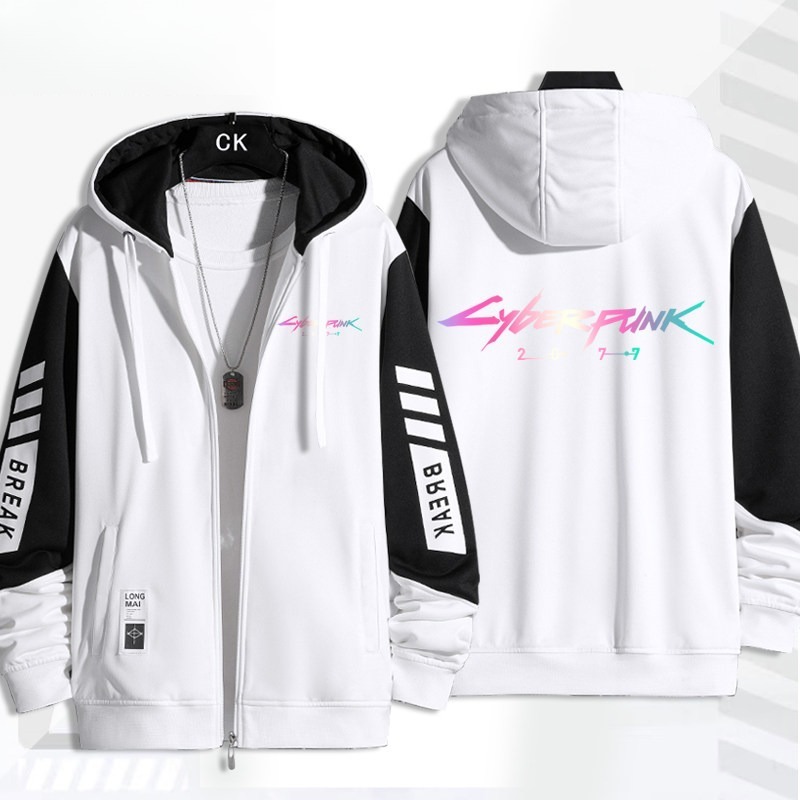 電馭叛客 手繪連帽衫 春秋舒適外套