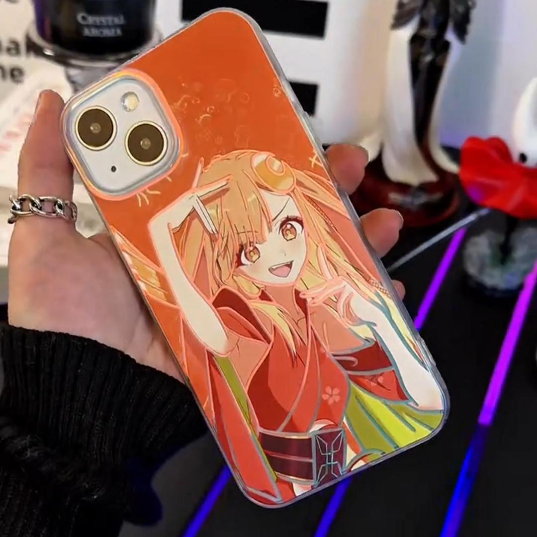 超時空輝耀姬！ 極光金漸變手機殼