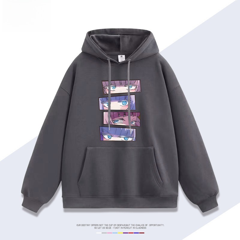 徹夜之歌七草薺 親子情侶男女連帽衛衣