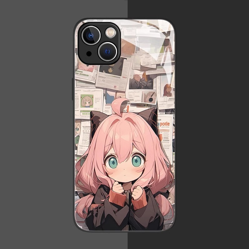 間諜家家酒新款高清全包防摔玻璃殼