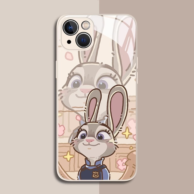 瘋狂動物城新款高清全包防摔玻璃殼