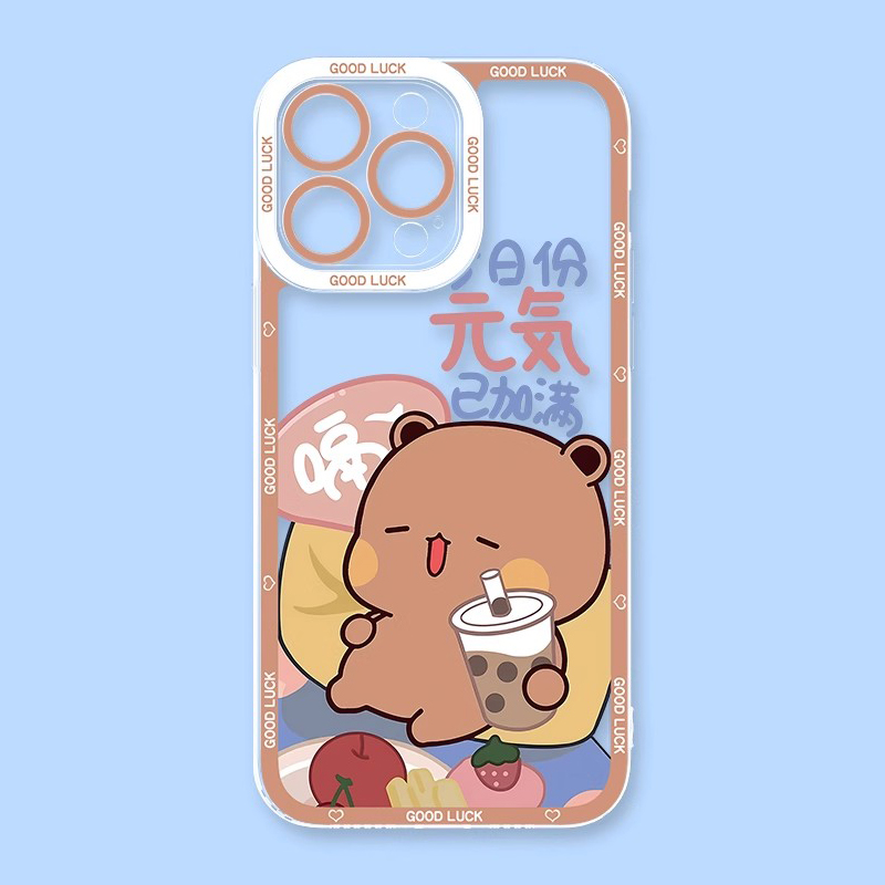 一二布布天使眼透明防摔軟殼