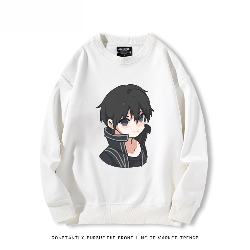 刀劍神域 聯名親子情侶裝 圓領長袖