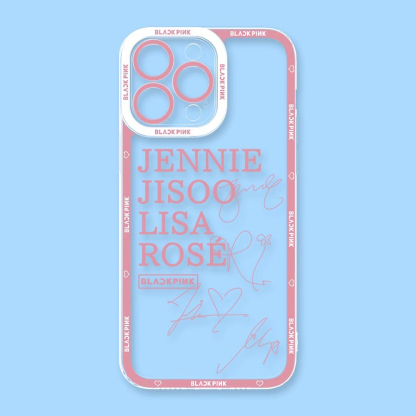 blackpink天使眼透明防摔軟殼