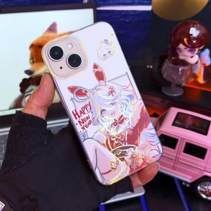 原神極光金漸變手機殼