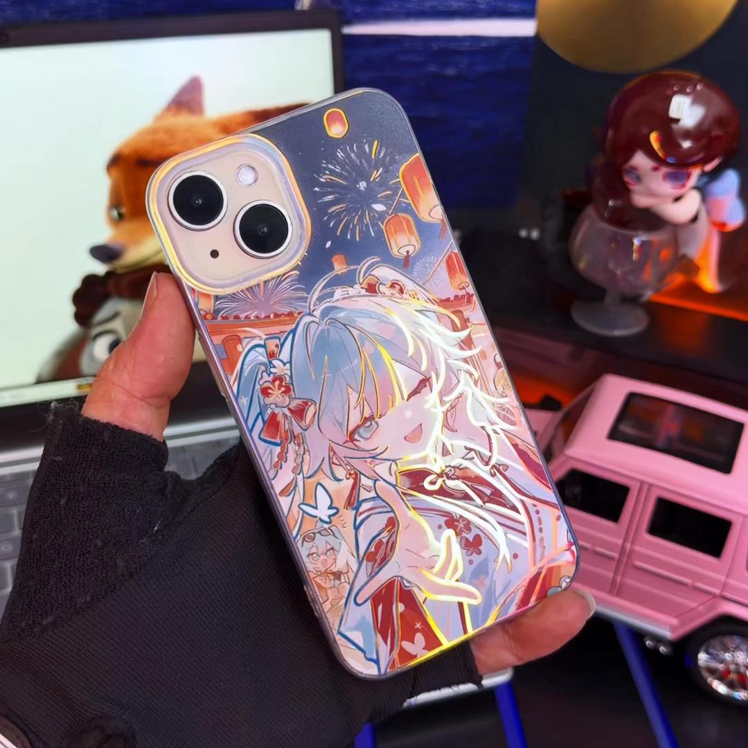 初音未來極光金防摔手機殼