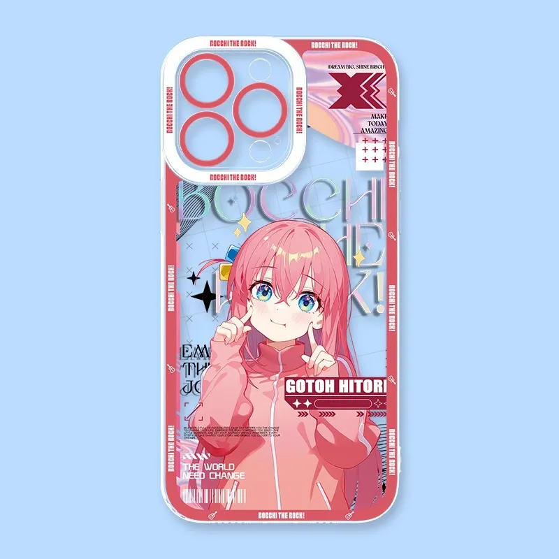 孤獨搖滾 天使眼透明防摔軟殼