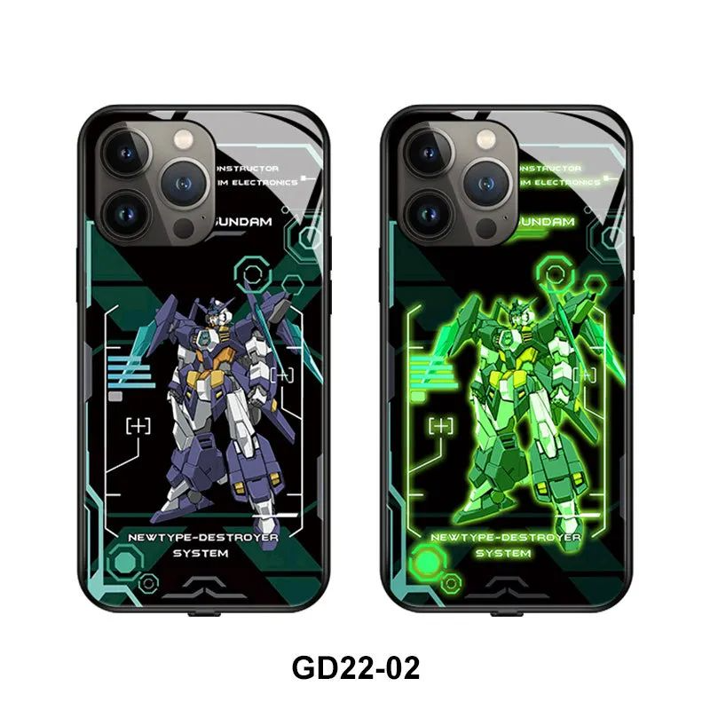 [英文]機動戰士鋼彈來電閃智能發光手機殼