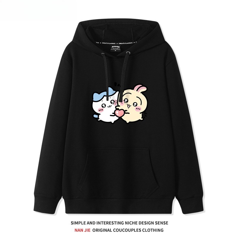 Chiikawa新款 親子情侶男女連帽衛衣