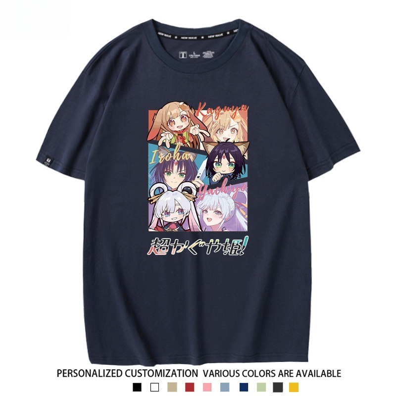 超時空輝耀姬 2026親子情侶男女同款 印花短袖T恤