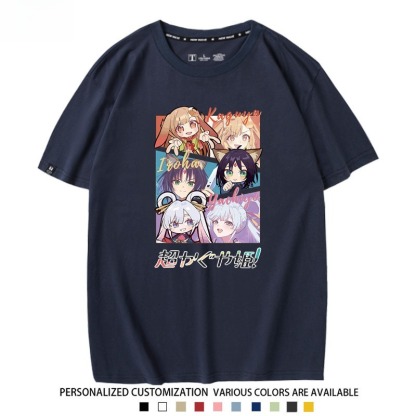 超時空輝耀姬 2026親子情侶男女同款 印花短袖T恤