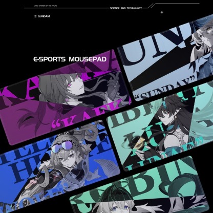 崩壞星穹鐵道電競超大遊戲加厚防滑鼠標墊