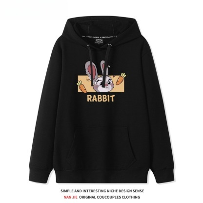 動物方城市新款 親子情侶男女連帽衛衣