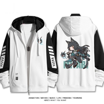 絕區零 星見雅 手繪連帽衫 春秋舒適外套