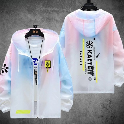 明日方舟終末地 輕薄透氣漸變防曬衣外套