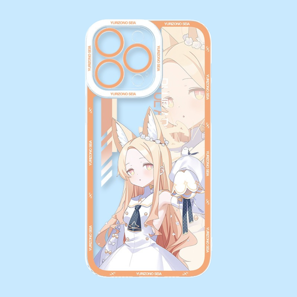 蔚藍檔案天使眼透明防摔軟殼